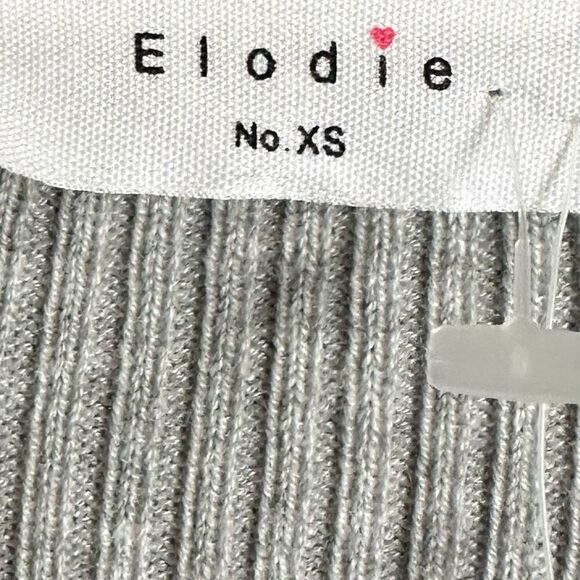 NWT Nordstrom Elodie Wool Blend Ribbed Wrap Sweater - Picture 4 of 5